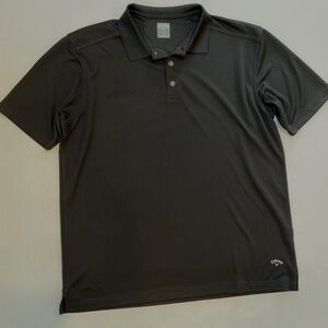 Mens black Calloway golf shirt